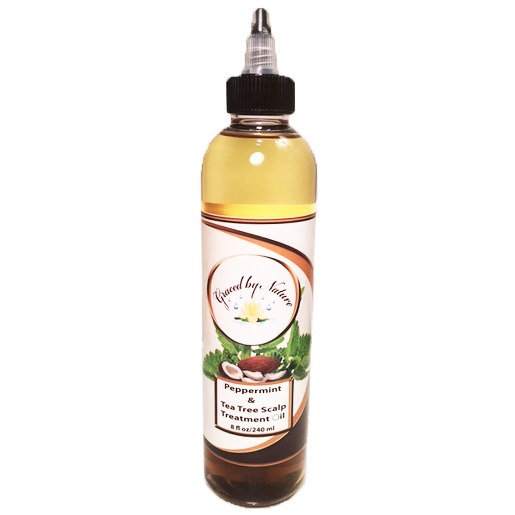 Peppermint & Tea Tree Scalp Oil (With Coconut Oil)
